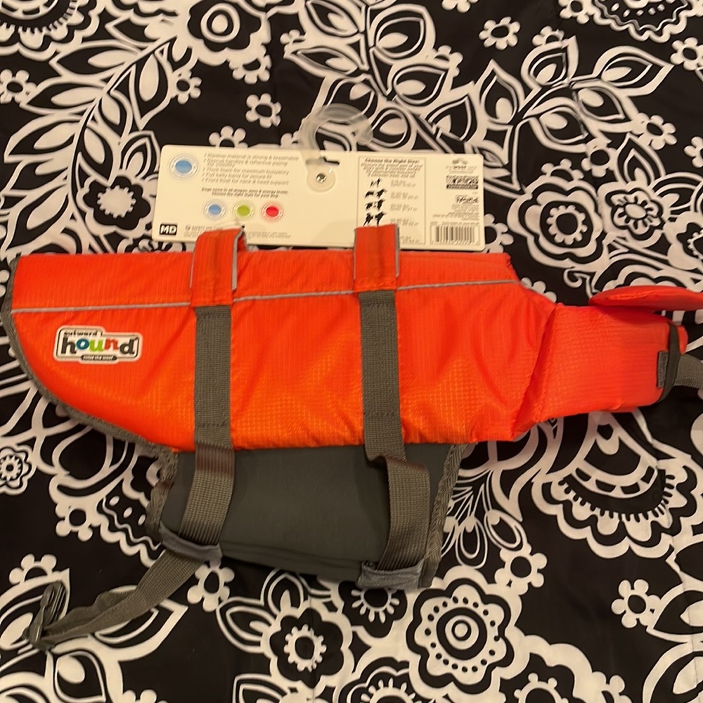 Splash Life Jacket for dogs 🐶 30-55 lbs/ Girth:21-27 Inches 🐶 SIZE MEDIUM 🐶